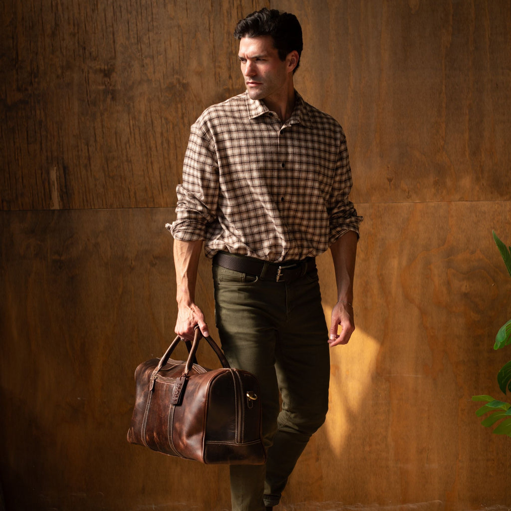 The Dalton Svenson Leather Duffle