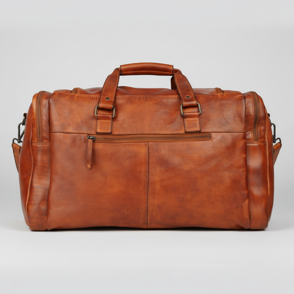 The Harold Wayfarer Leather Duffle