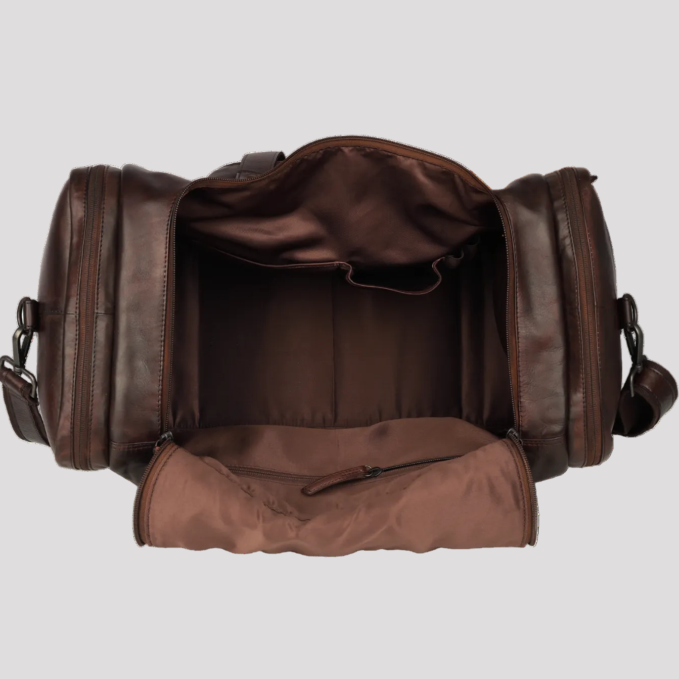 The Harold Wayfarer Leather Duffle