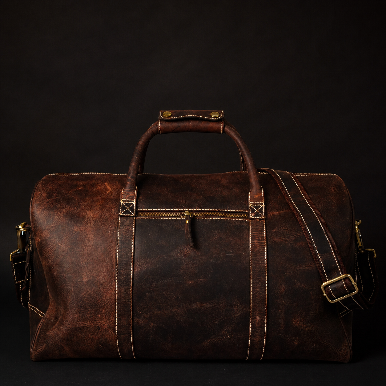 The Dalton Svenson Leather Duffle